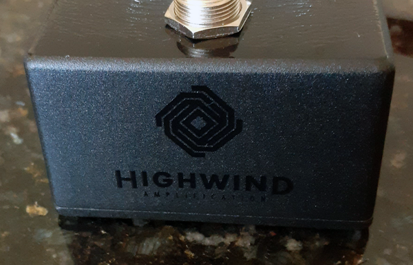 Highwind Amplification:  Direwolf Overdrive V2. High Quality Handmade Boutique Effects Unit.