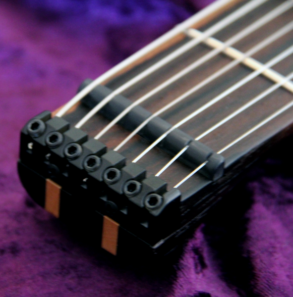 Blackat Guitars. HDA 7 String Multiscale Headless. #9