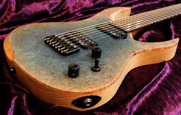 RAN Crusher 7 String Custom Electric Guitar. 