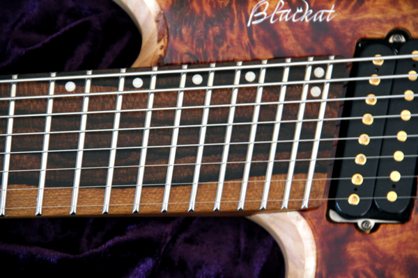 Blackat Guitars. HDA8 Multiscale Headless. #6