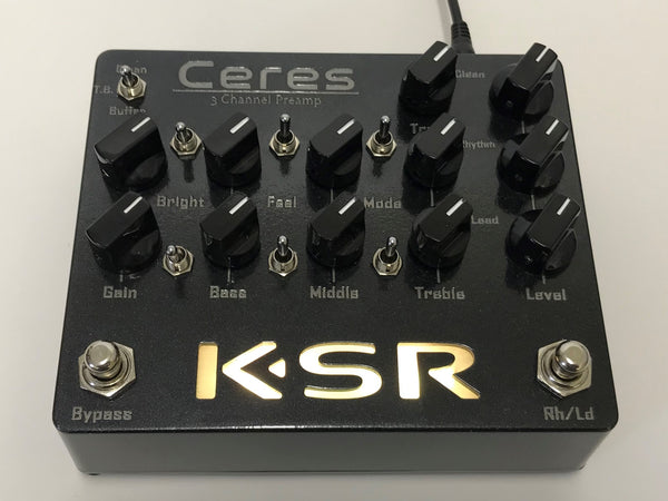 KSR: Ceres Guitar Pedal Preamp. In Stock Ready to ship.