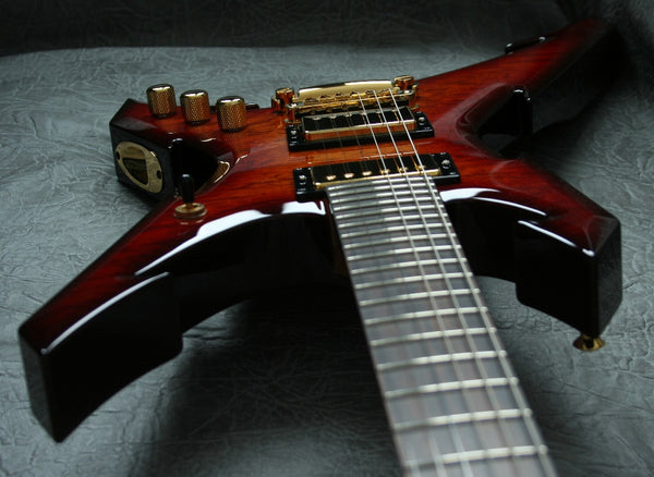 Ran Guitars: Warrior Extreme Custom 6 string: 5A Quilted Maple Over Mahogany