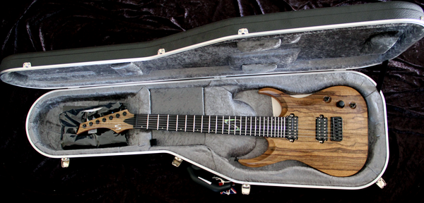 Skervesen: Raptor 7: Black Limba Over Serbian Willow Body Electric Guitar